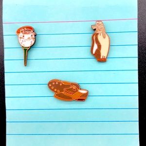 💲3/$20💲🌸Lot if 3 vintage golf pins🌸